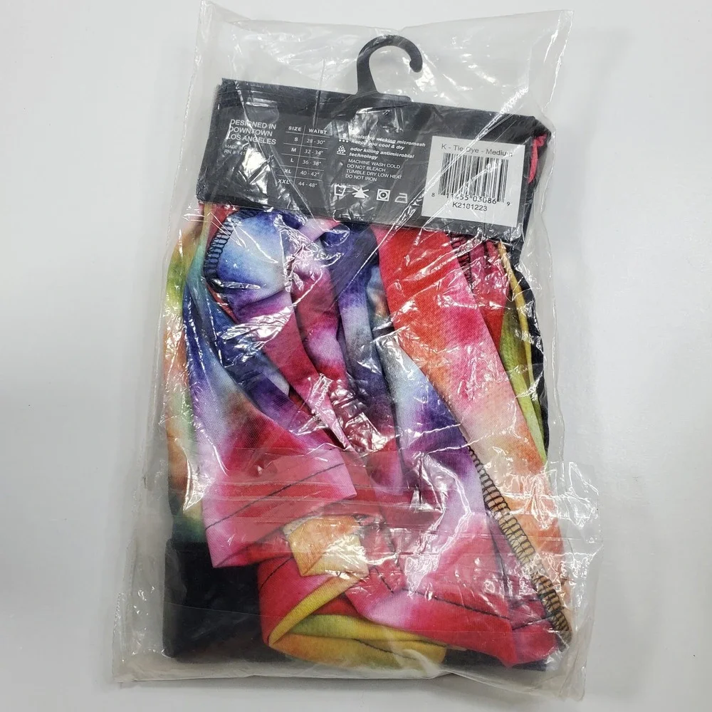 Wear Your Life Novelty Boxers Sz M Men's Under Wear Tie Dye Psychedelic NIP GIFT